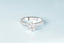 A close-up shot of a diamond ring