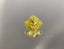 0.71ct Fancy Vivid Yellow Cushion