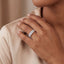 Emerald cut Diamond Eternity Ring