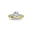 Pave Diamond Engagement Ring Monica