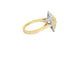 Yellow Asscher Cut Double Halo