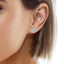 1.5 carat Diamond Stud Earrings - Brilliant Cut, Screw Back Posts