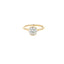 Semi Bezel Engagement Ring