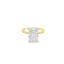 "Melody" Radiant Diamond Solitaire