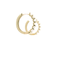 Elegant Diamond Hoop Earrings