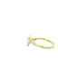 Emerald Cut Diamond Ring Floating design