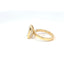 Elongated Cushion Cut Diamond Bezel set Ring