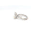 Elongated Cushion Cut Diamond Ring