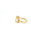 Light Yellow Emerald Cut Trilogy