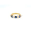 Bella Blue Yellow Gold