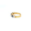 Bella Blue Yellow Gold