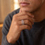 "Maverick" Men's diamond ring