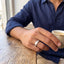"Davide' Mens Titanium Wedding Ring