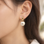 Pearl drop earrings
