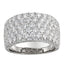 7-row Pavé Ring