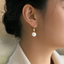 Elegant Pearl Drop Earrings