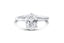 Mila - Dainty Oval Solitaire Ring