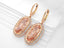 Morganite Drop Earrings