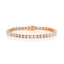 Large Tennis Bracelet in Yellow