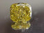 0.55ct Fancy Intense Yellow Cushion