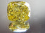0.55ct Fancy Intense Yellow Cushion