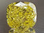0.50ct Fancy Intense Yellow Cushion
