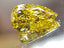 1.01ct Fancy Vivid Yellow VVS2 Pear