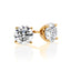 4-Claw Diamond Stud Earrings