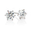 6-claw Diamond Stud Earrings