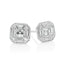 Asscher Illusion Earrings