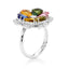 "Flora" Multicolour Ring