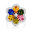 "Flora" Multicolour Ring