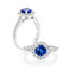 Sapphire Cathedral Halo