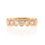 Oval Bezel Eternity Ring