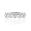 Oval Bezel Eternity Ring