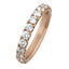 Rose Gold Diamond Wedding Ring