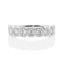 emerald cut bezel set wedding ring vve360