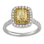 Vivid Yellow Double Halo