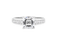 Asscher Channel Ring