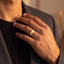"Troy" Men's Gold Wedding Ring