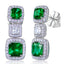 Emerald Earrings