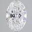 Lab Grown 2.21 Carat, D Colour, VS1 Clarity Oval