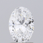 Lab Grown 1.22 Carat, D Colour, VS2 Clarity Oval