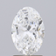 Lab Grown 1.53 Carat, E Colour, VVS2 Oval Brilliant