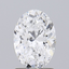 Lab Grown 1.42 Carat, D Colour, VS1 Clarity Oval