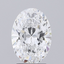Lab Grown 2.22 Carat, D Colour, VS2 Oval Brilliant