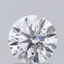 Lab Grown 1.23 Carat, D Colour, VVS2 Round Brilliant