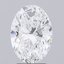 Lab Grown 2.51 Carat, D Colour, VS1 Oval Brilliant