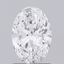 Lab Grown 1.11 Carat, D Colour, VS2 Oval Brilliant