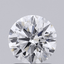 Lab Grown 1.23 Carat, D Colour, VVS2 Round Brilliant